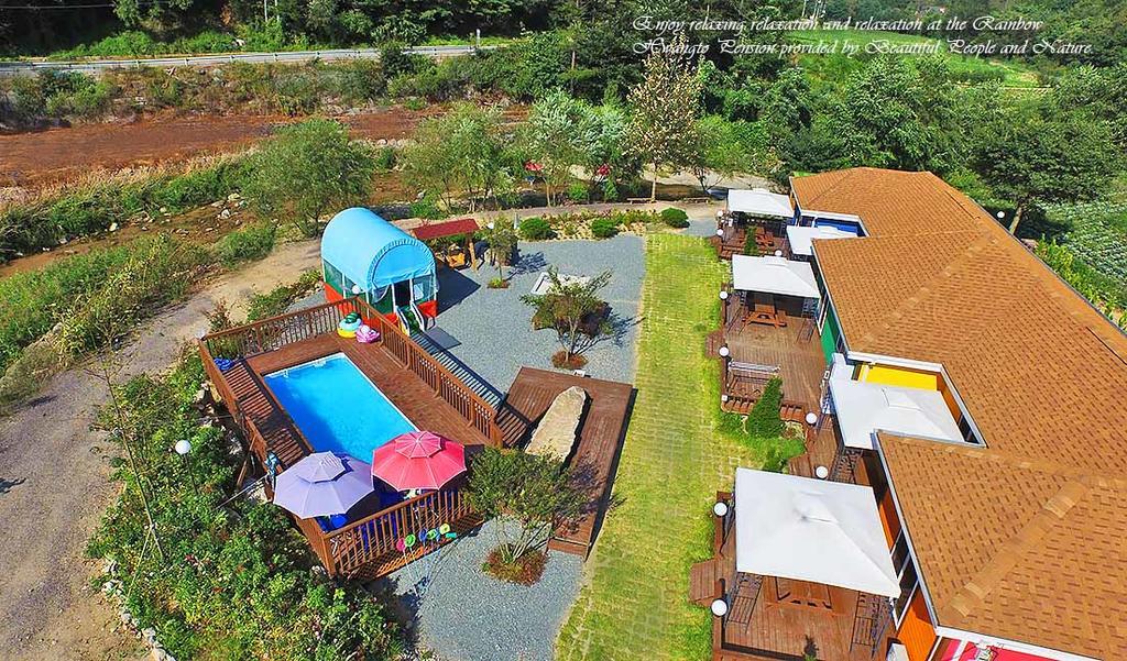Rainbow Hwangto Pension Pyeongchang Exterior foto